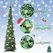 5FT Pop up Christmas Tree for St Patrick's Day(5ft Green White Branches)14"D x 14"W x 60"H